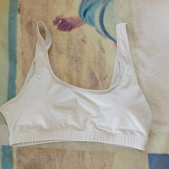 White High Waisted High Leg Bikini - Picture 2 of 4